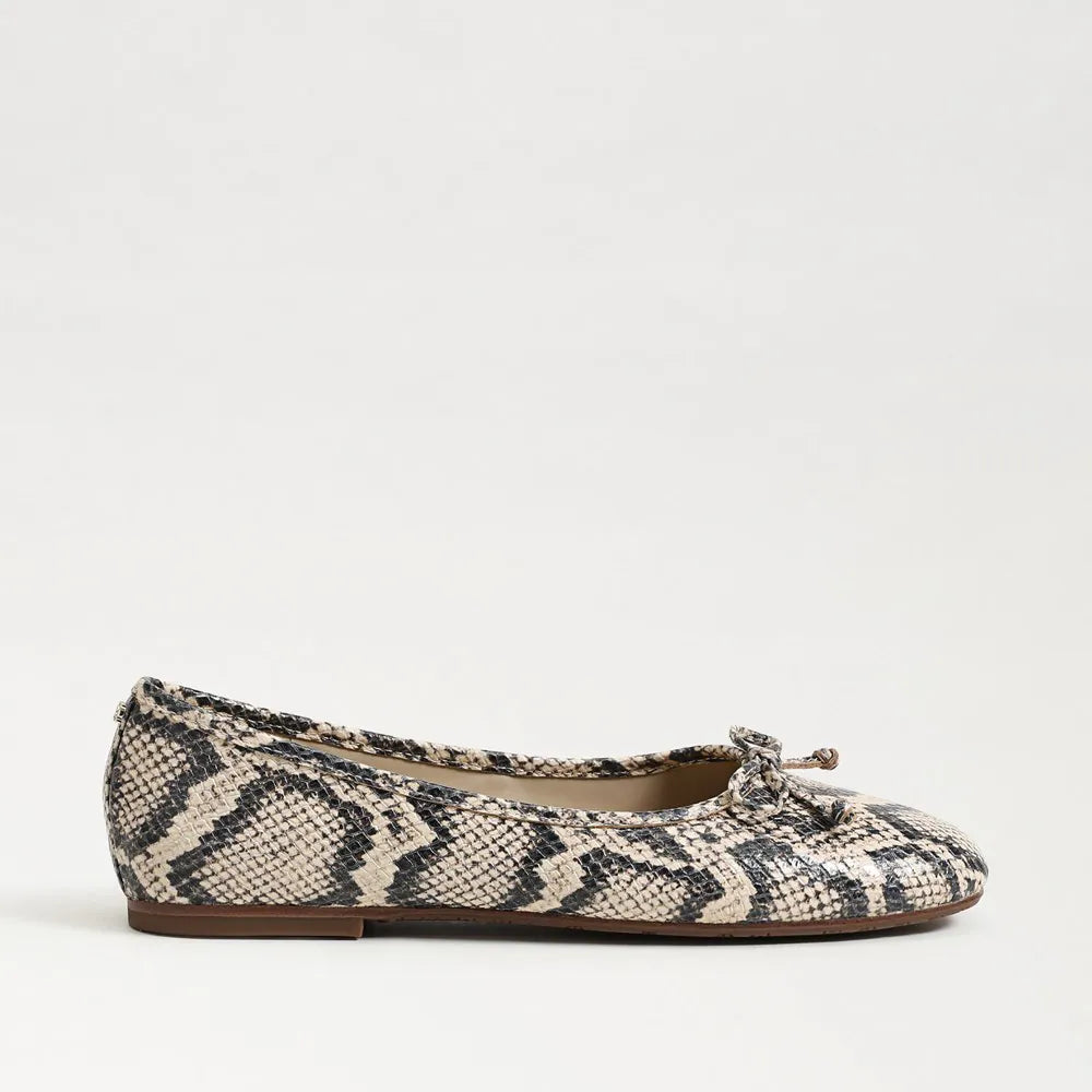 Sam Edelman Alie Ballet Flat - Roccia Snake Print Leather