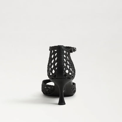 Sam Edelman Peyton Kitten Heel Sandal - Black