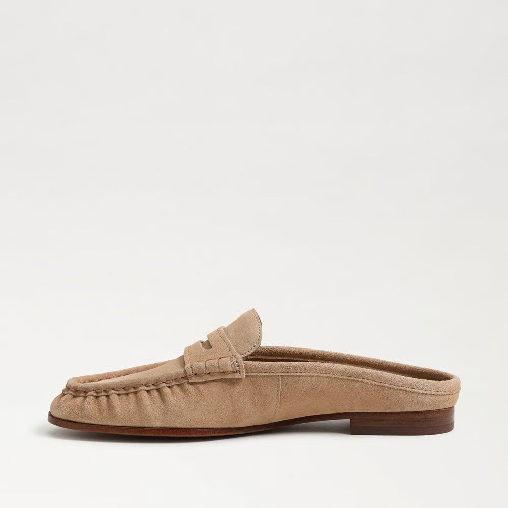 Louella Mule Shoe - Cyprus Tan Suede