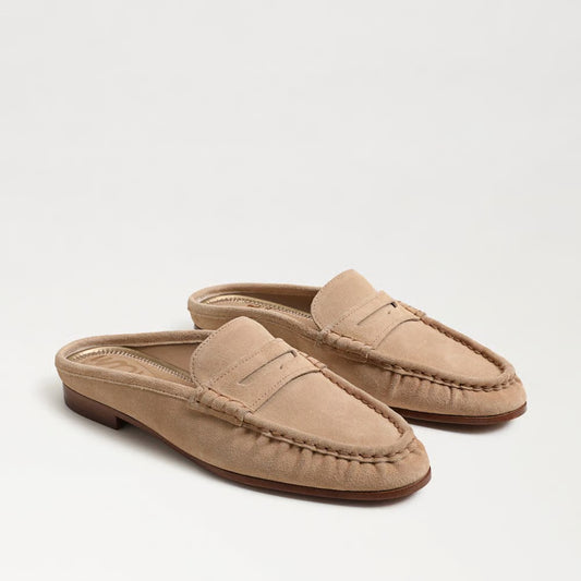 Louella Mule Shoe - Cyprus Tan Suede