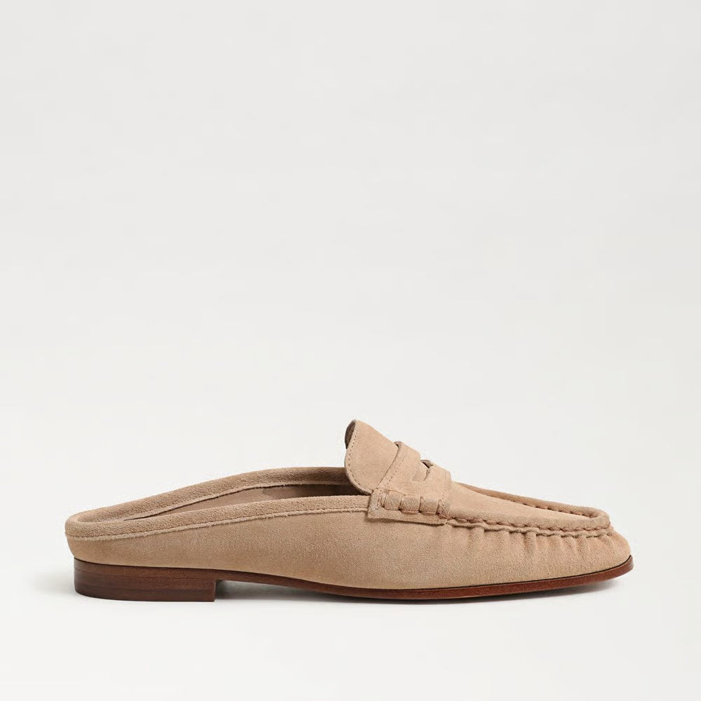 Louella Mule Shoe - Cyprus Tan Suede