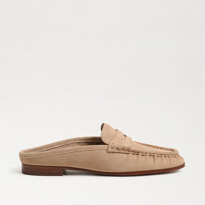 Louella Mule Shoe - Cyprus Tan Suede