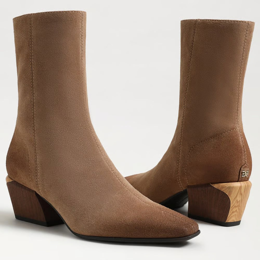 Harmony Ankle Boot - Truffle Brown Suede