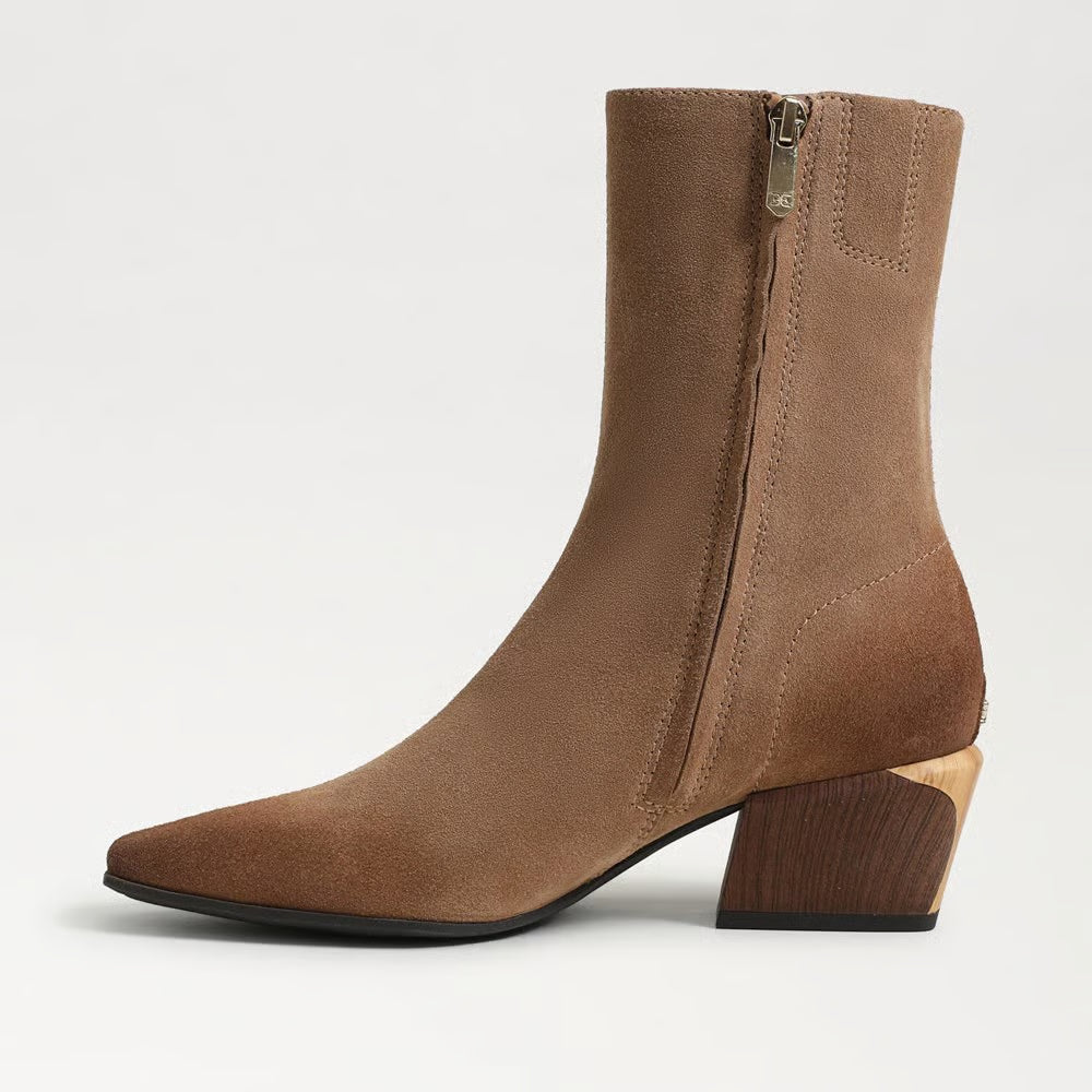 Harmony Ankle Boot - Truffle Brown Suede