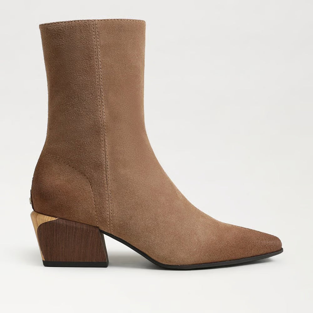 Harmony Ankle Boot - Truffle Brown Suede