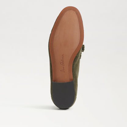 Lana Tassel Loafer Shoe - Olive Branch Suede