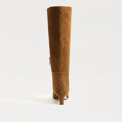Perla Knee High Boot - Warm Nutmeg Suede