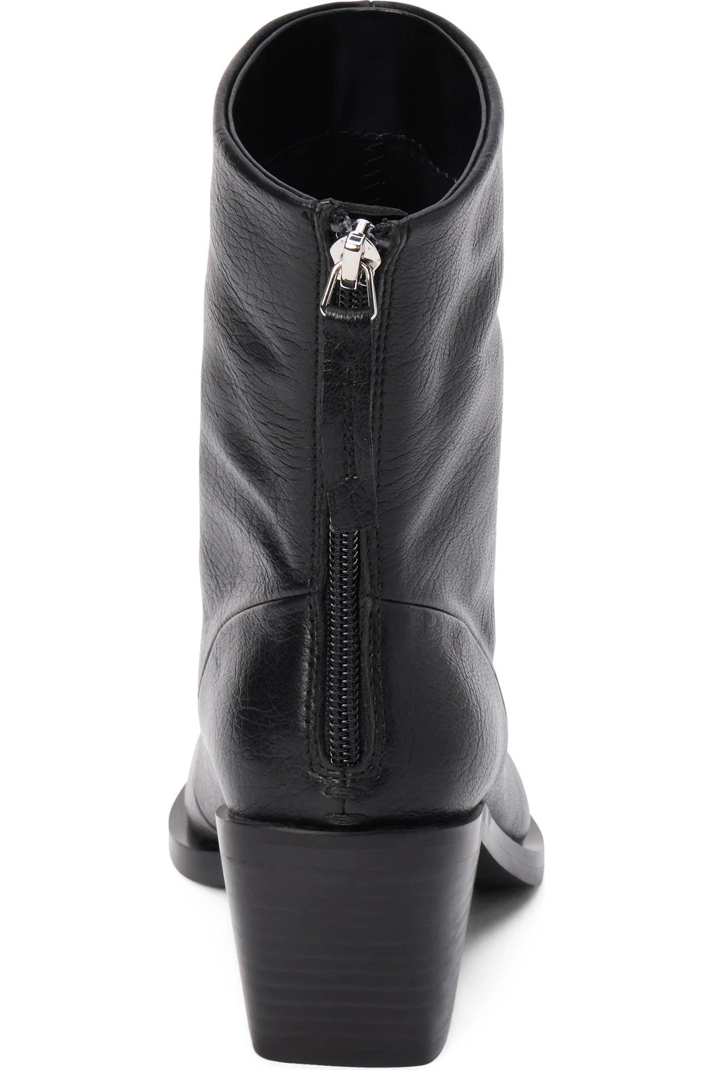 Matteo Faux Leather Boot - Black