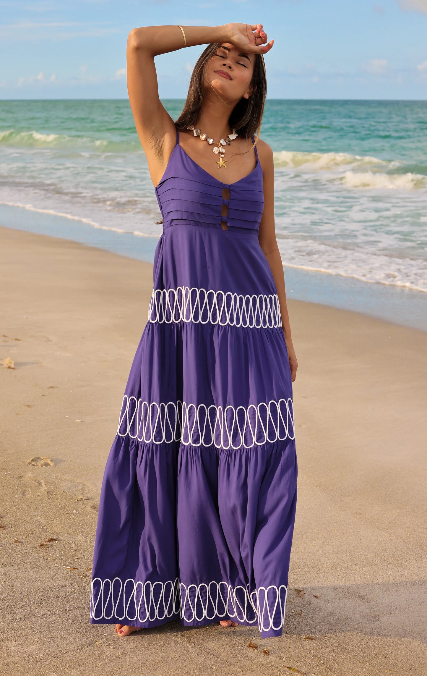 Florence Maxi Dress - Sapphire