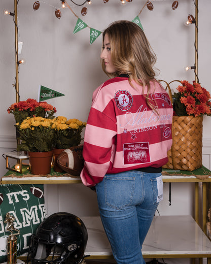 Playbook Patch Cardigan - Alabama