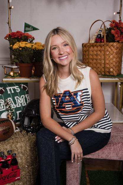 Queen of Sparkles Licensed Auburn Knit Tank Top