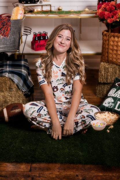 Alli Pajamas - Iconic Auburn