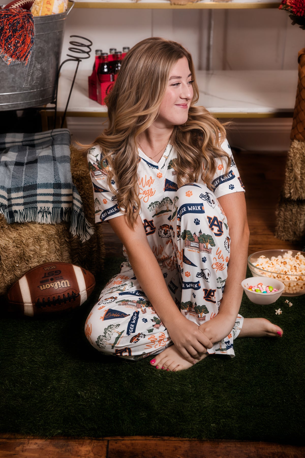 Alli Pajamas - Iconic Auburn