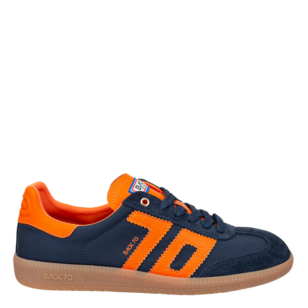 Back 70 Ghost Sneaker - Navy Orange