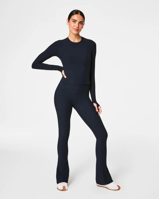 Spanx OnForm Micro Flare Pant - Very Black