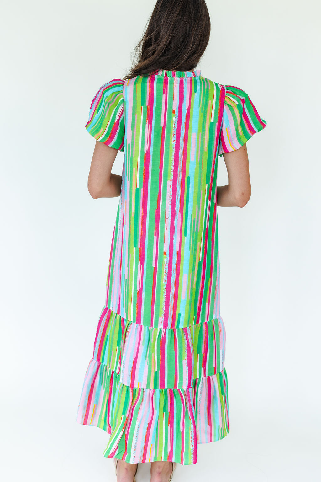 Grace Dress - Draper Stripe