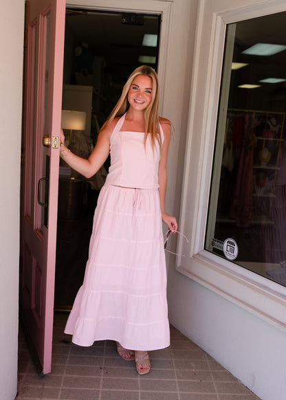 Claremont Skirt - Frosty Pink