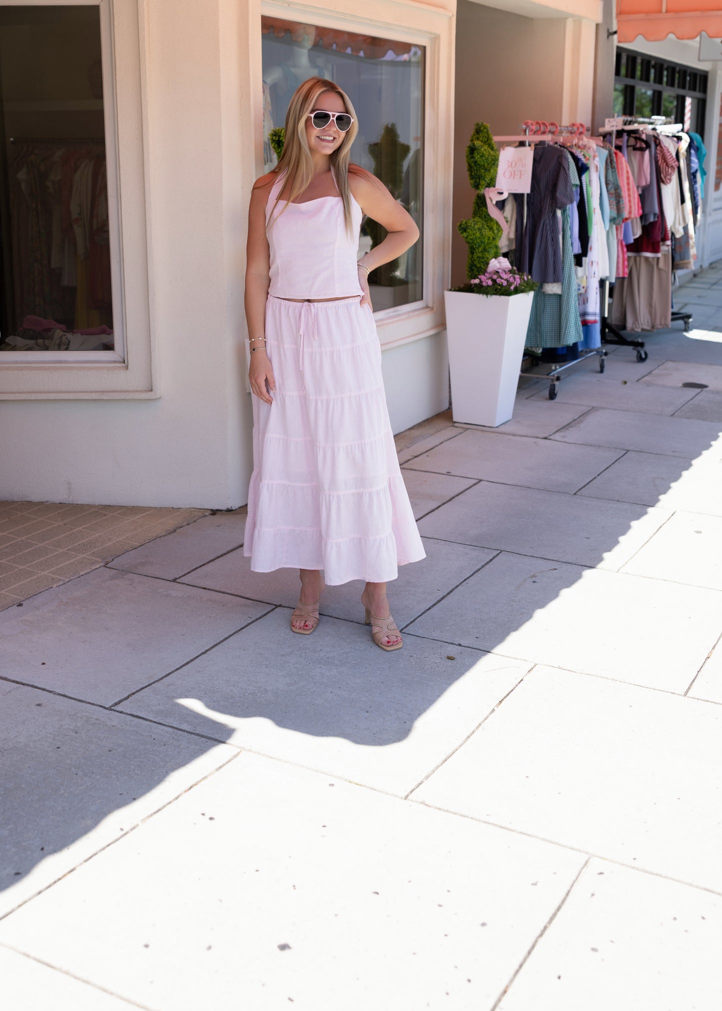 Claremont Skirt - Frosty Pink