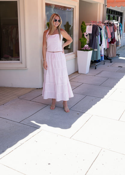 Claremont Skirt - Frosty Pink