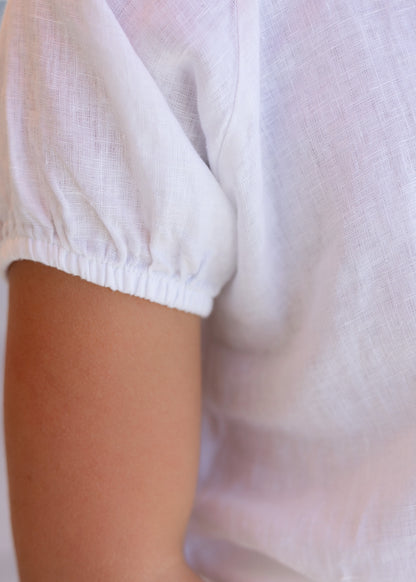 Amanecer Blouse - White