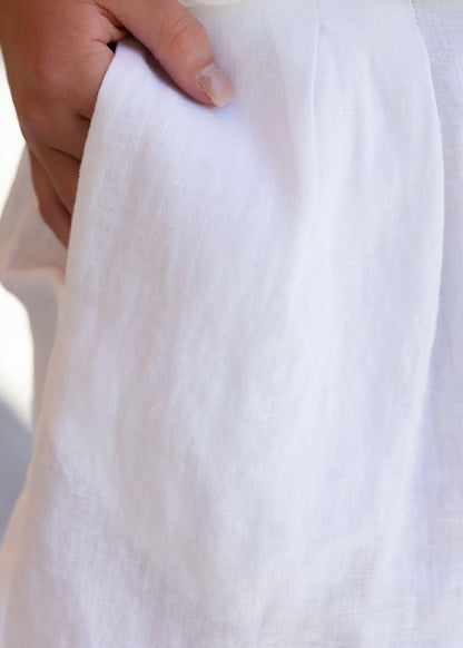Amanecer Short - White
