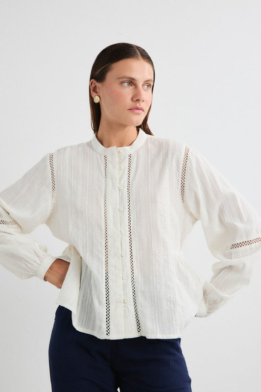 Idalia Blouse - White