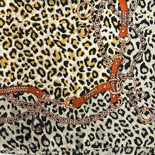 On the Prowl Scarf - Leopard Gold