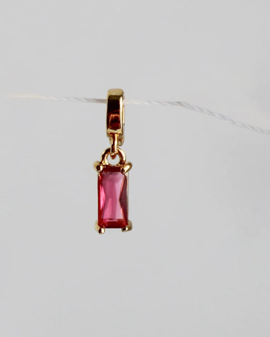 Baguette Charm - Red