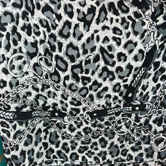 On the Prowl Scarf - Leopard Grey