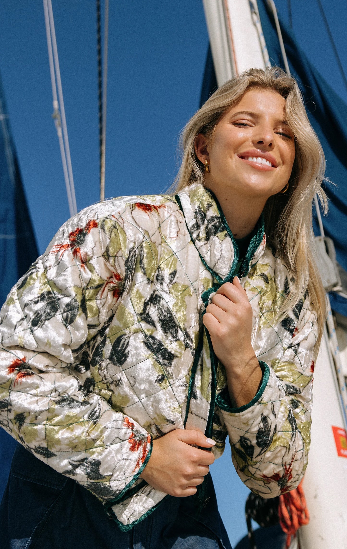 Quinn Quilted Jacket - Winter Sage