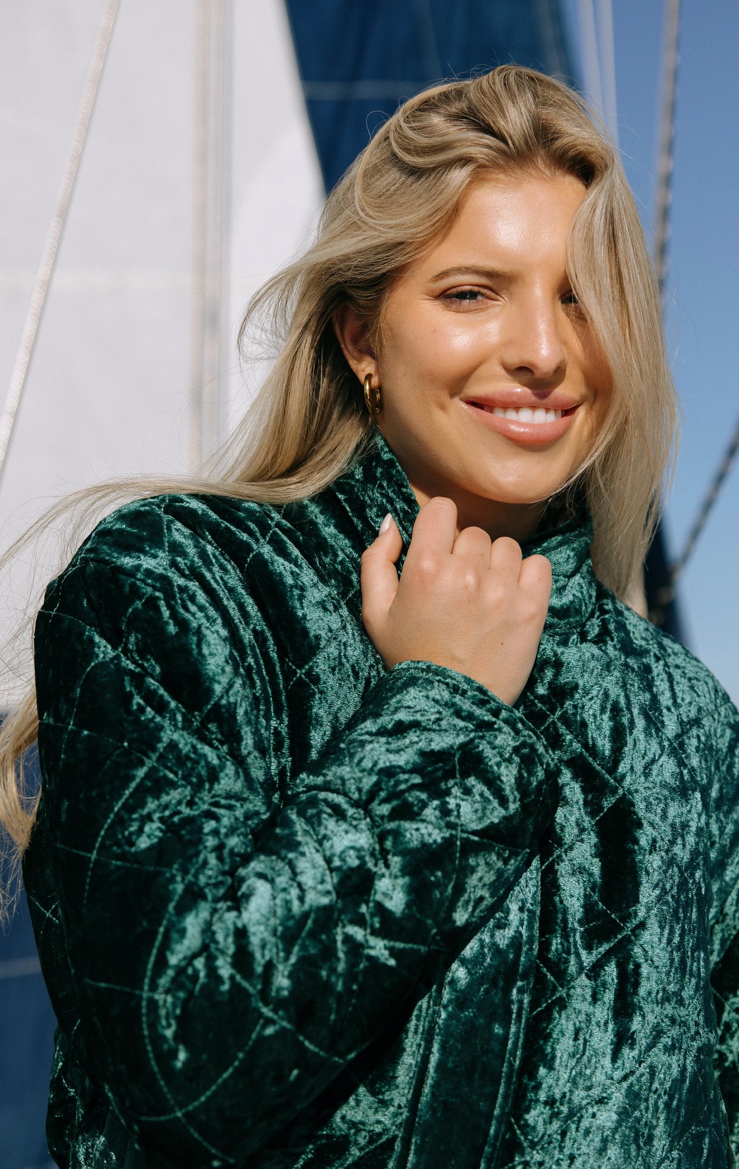 Quinn Quilted Jacket - Winter Sage