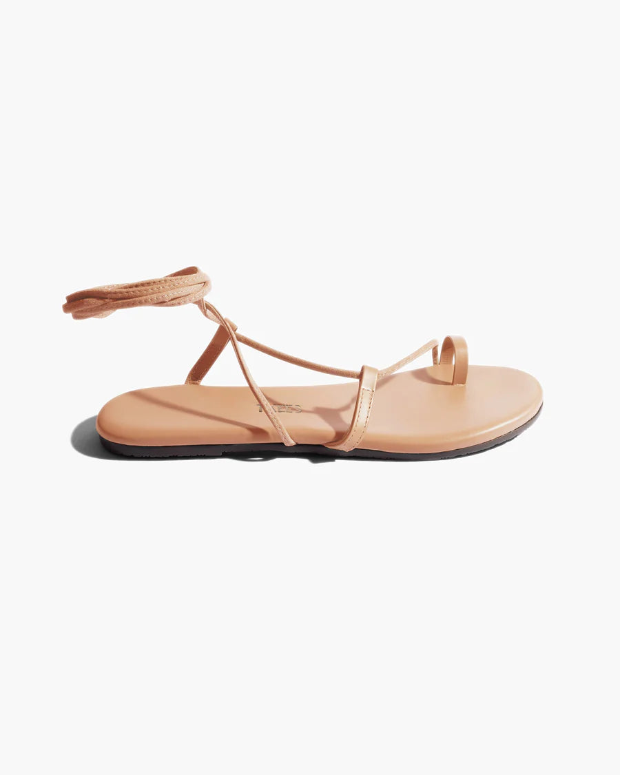 TKEES Jo Leather Sandals - Purdy