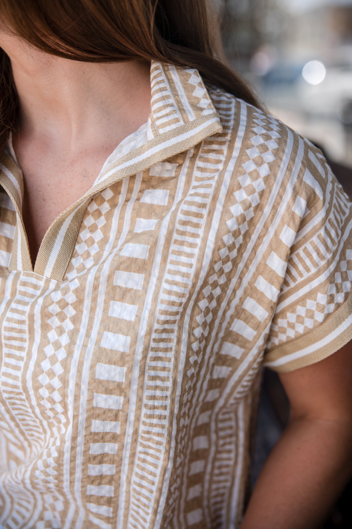 Riviera Top - Piazza Stripe