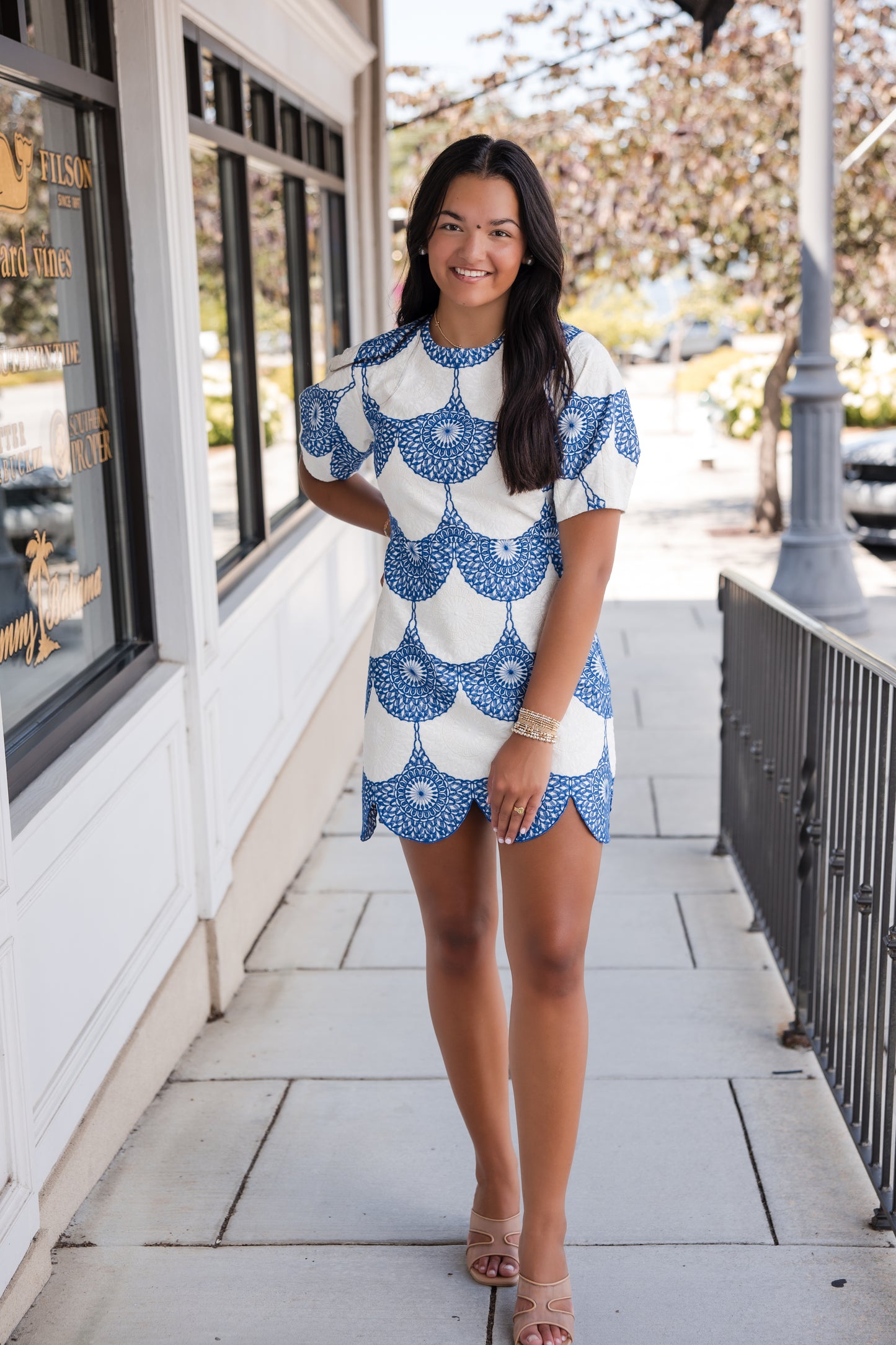 Harmony Dress - Seabreeze Medallion