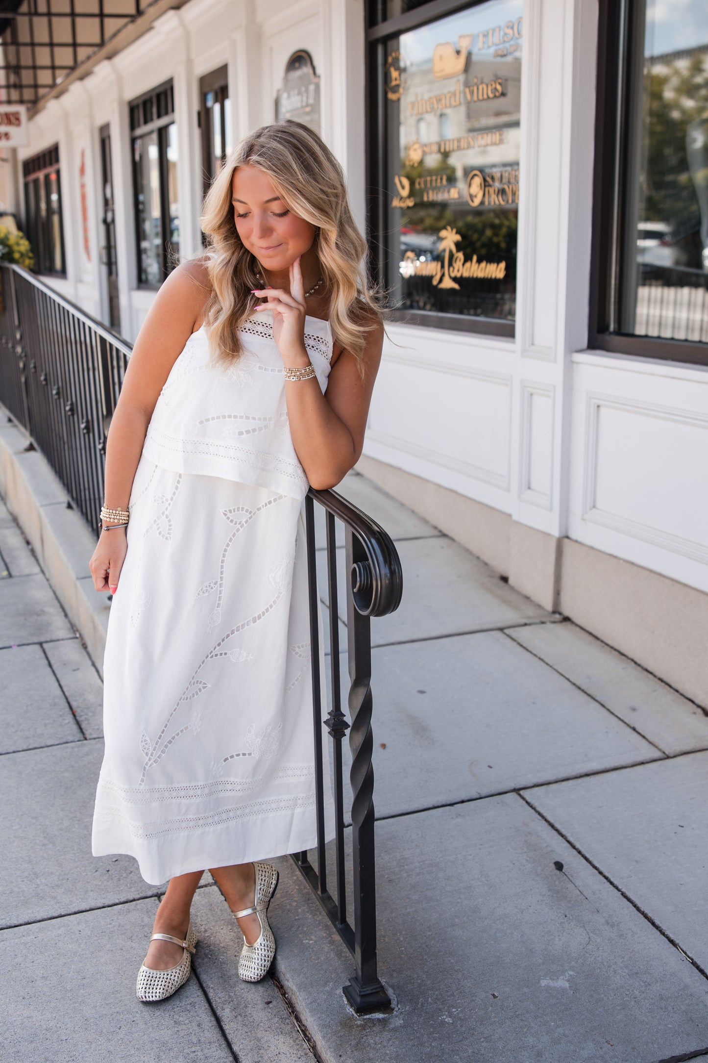 Winslow Midi Dress - Ivory