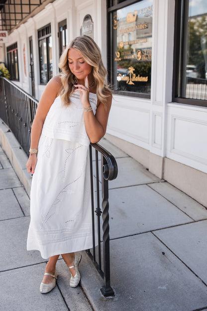 Winslow Midi Dress - Ivory