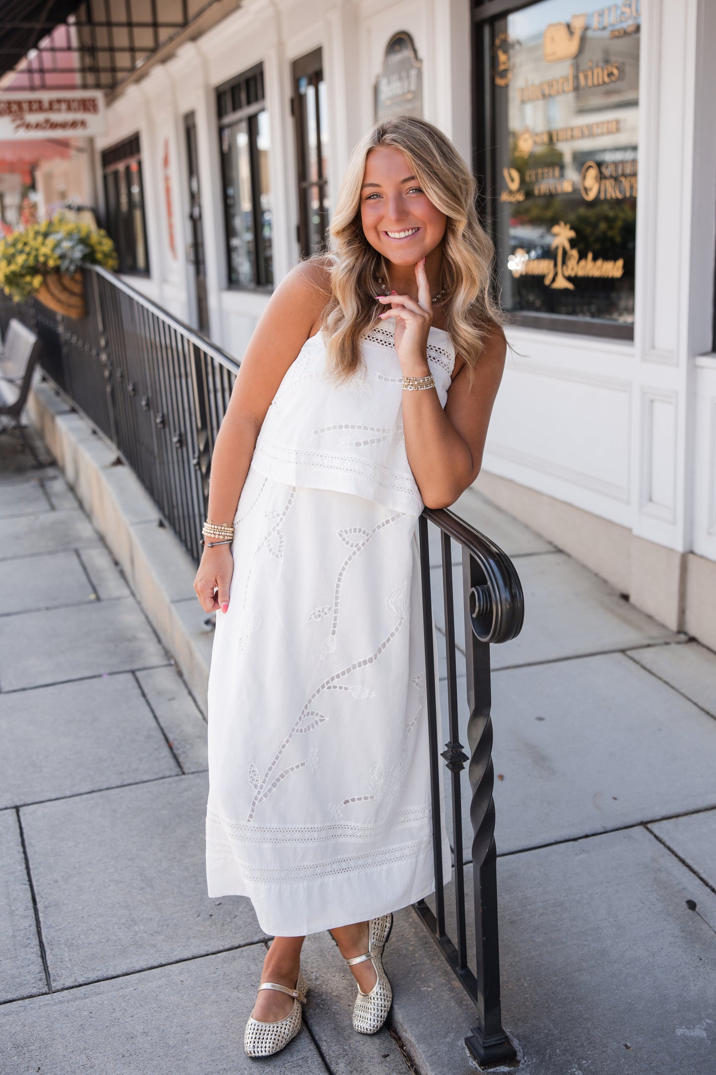 Winslow Midi Dress - Ivory
