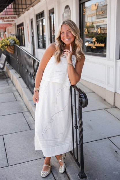 Winslow Midi Dress - Ivory