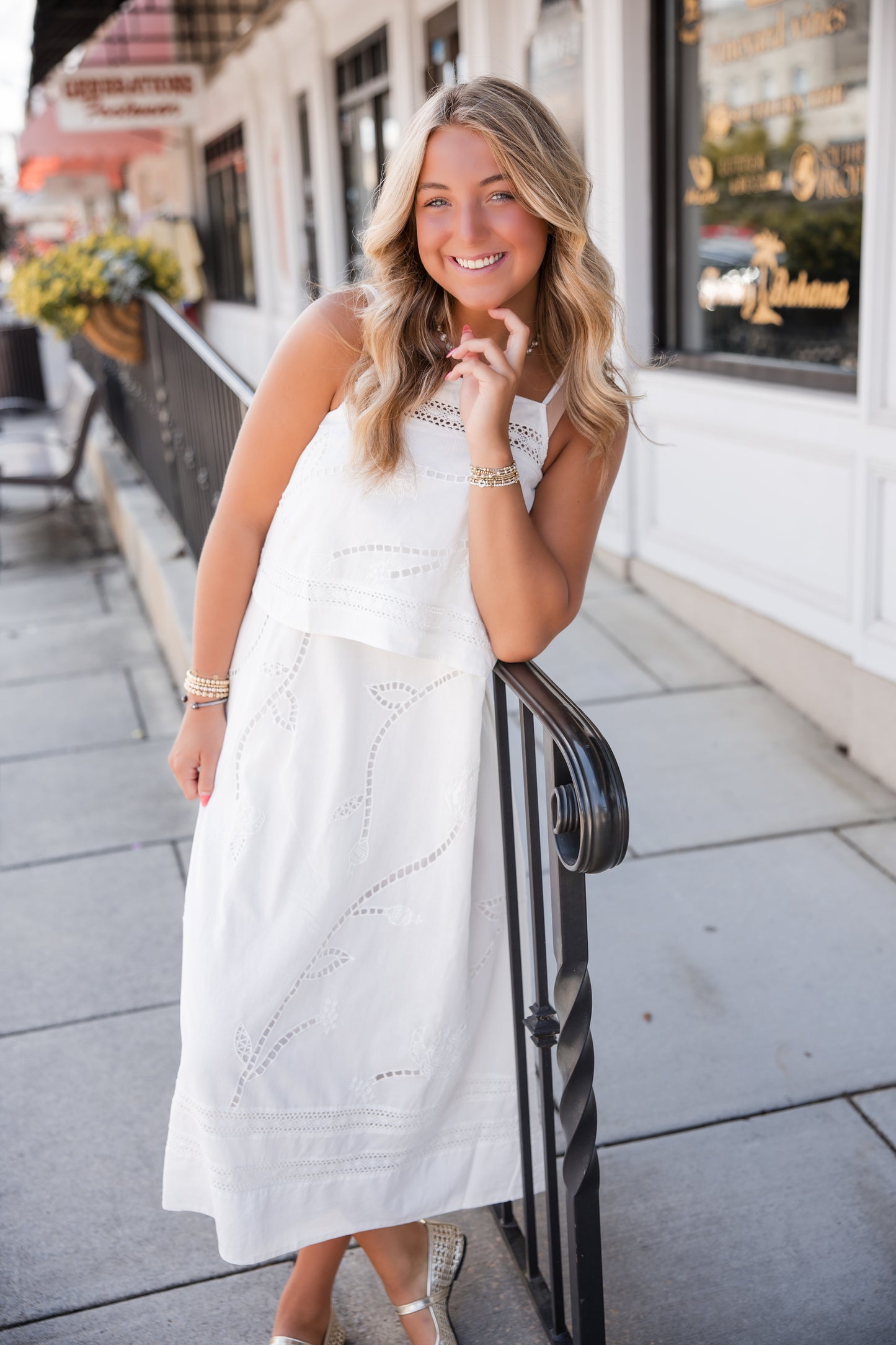 Winslow Midi Dress - Ivory
