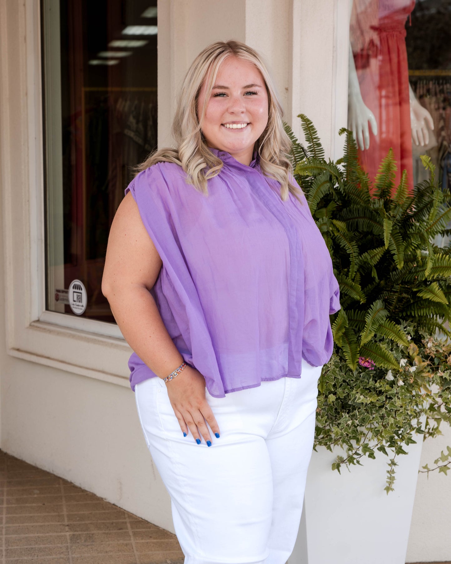Naika Top - Lilac