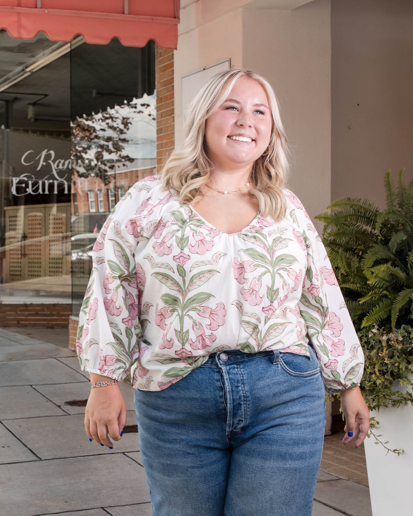 Beatrice Top - Lily Stripe