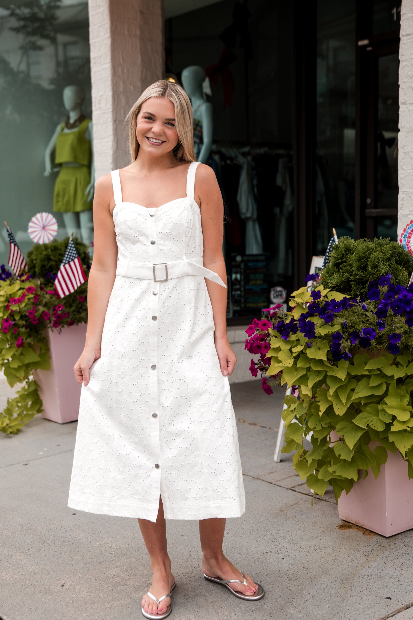 Lilly Dress - White