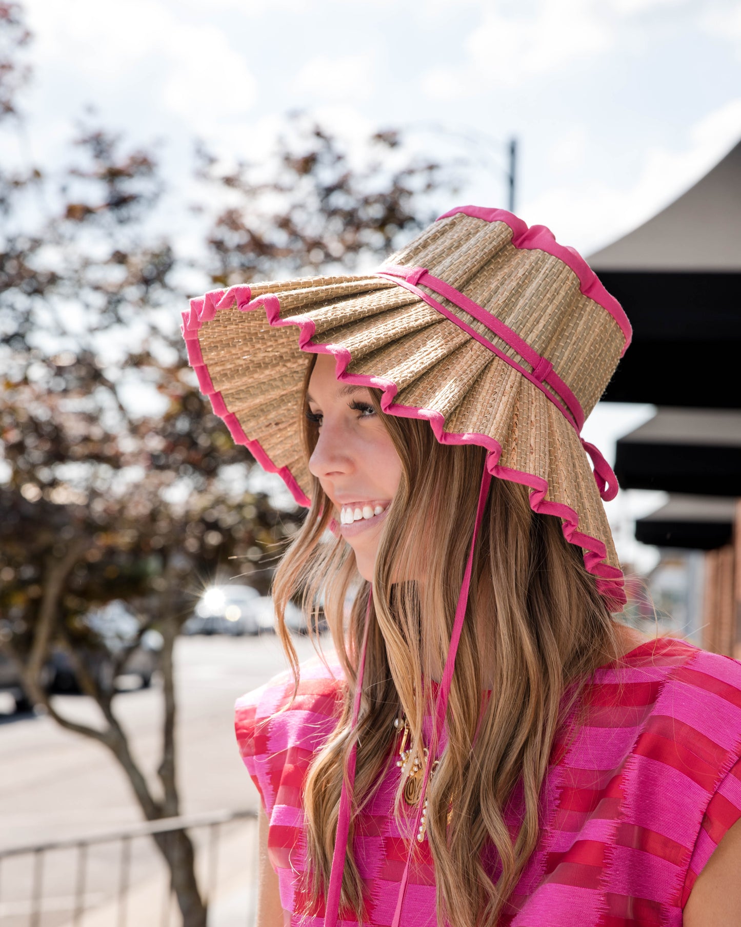 Lorna Murray Island Capri Child Hat - Flamingo