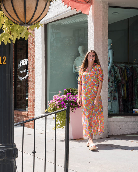 Emily McCarthy Poppy Maxi Dress - Citrus Grove