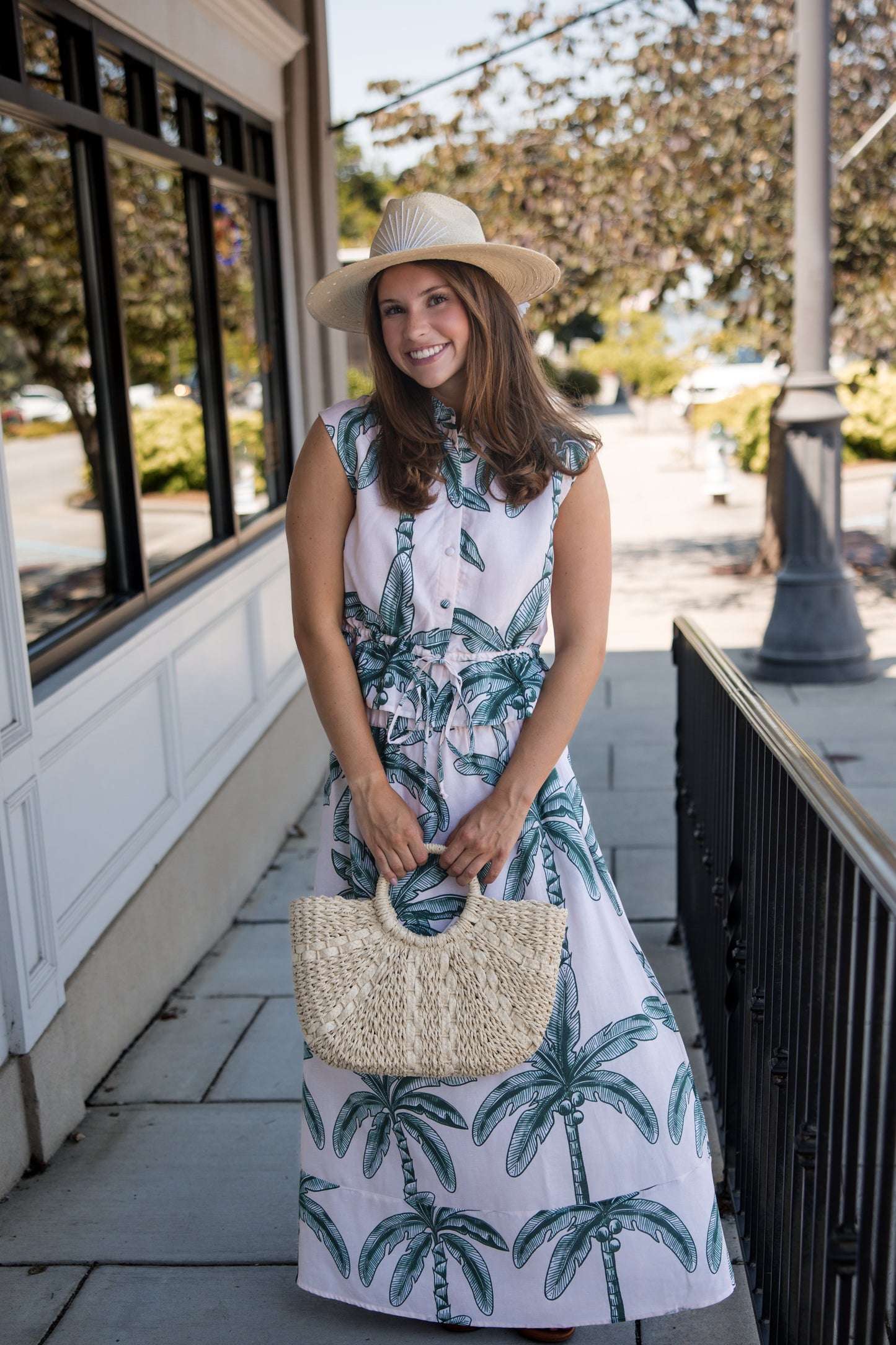 Maggie Top - Coconut Palm