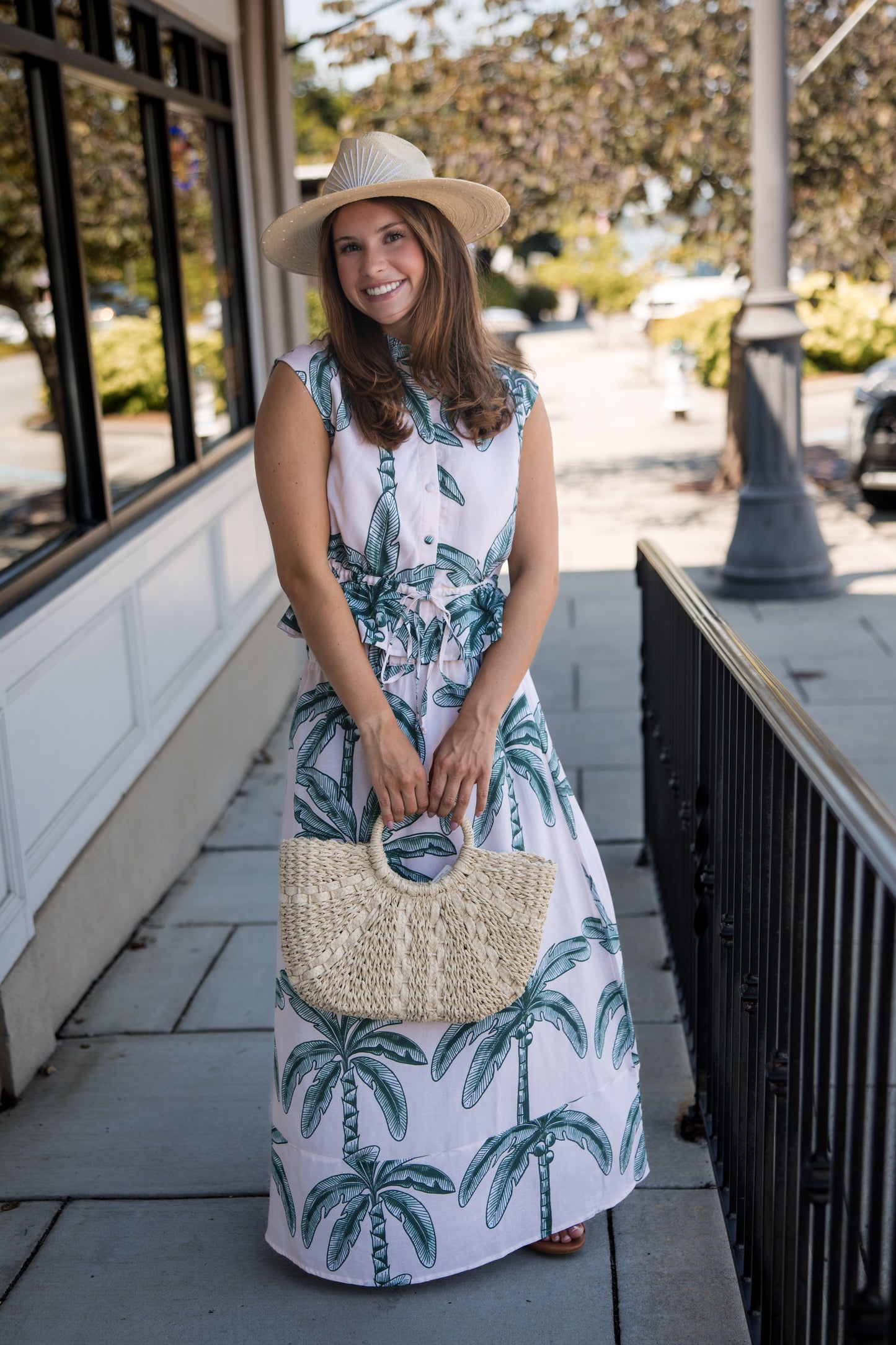 Maggie Top - Coconut Palm