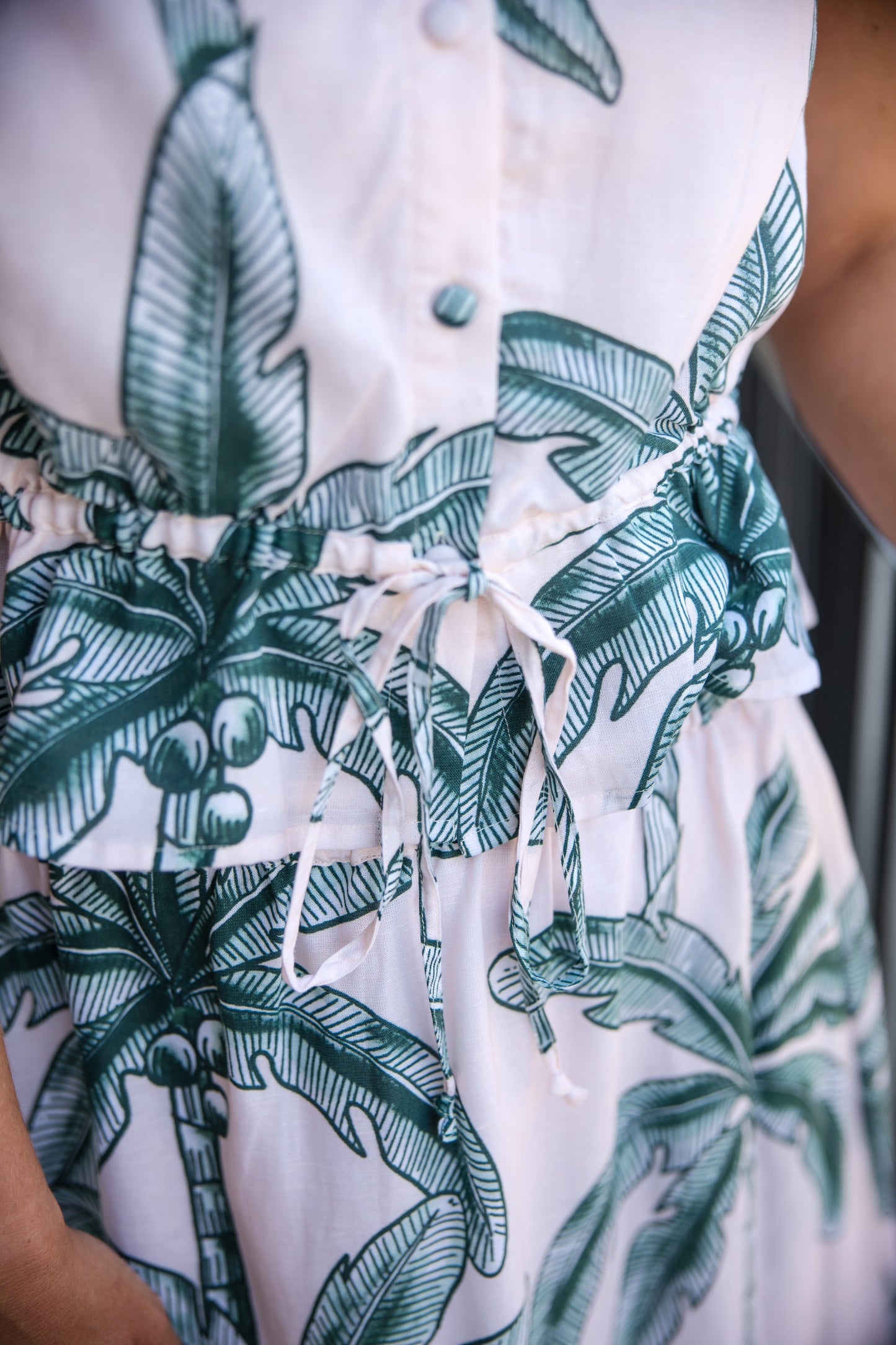 Maggie Top - Coconut Palm