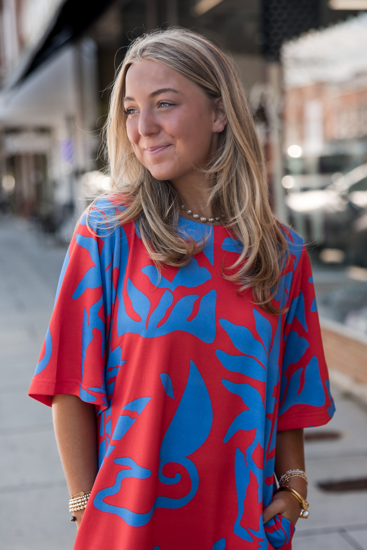 Tilly Dress - Rouge Majorelle