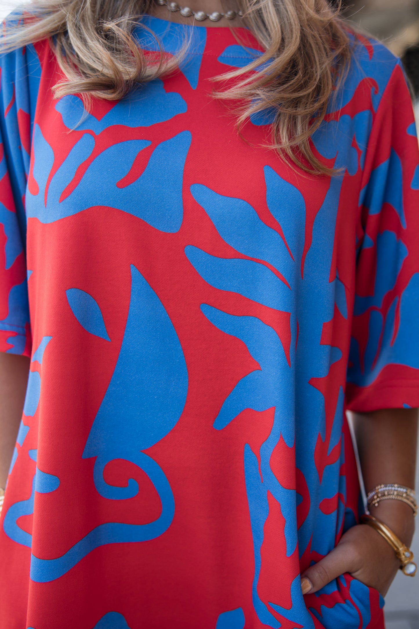 Tilly Dress - Rouge Majorelle