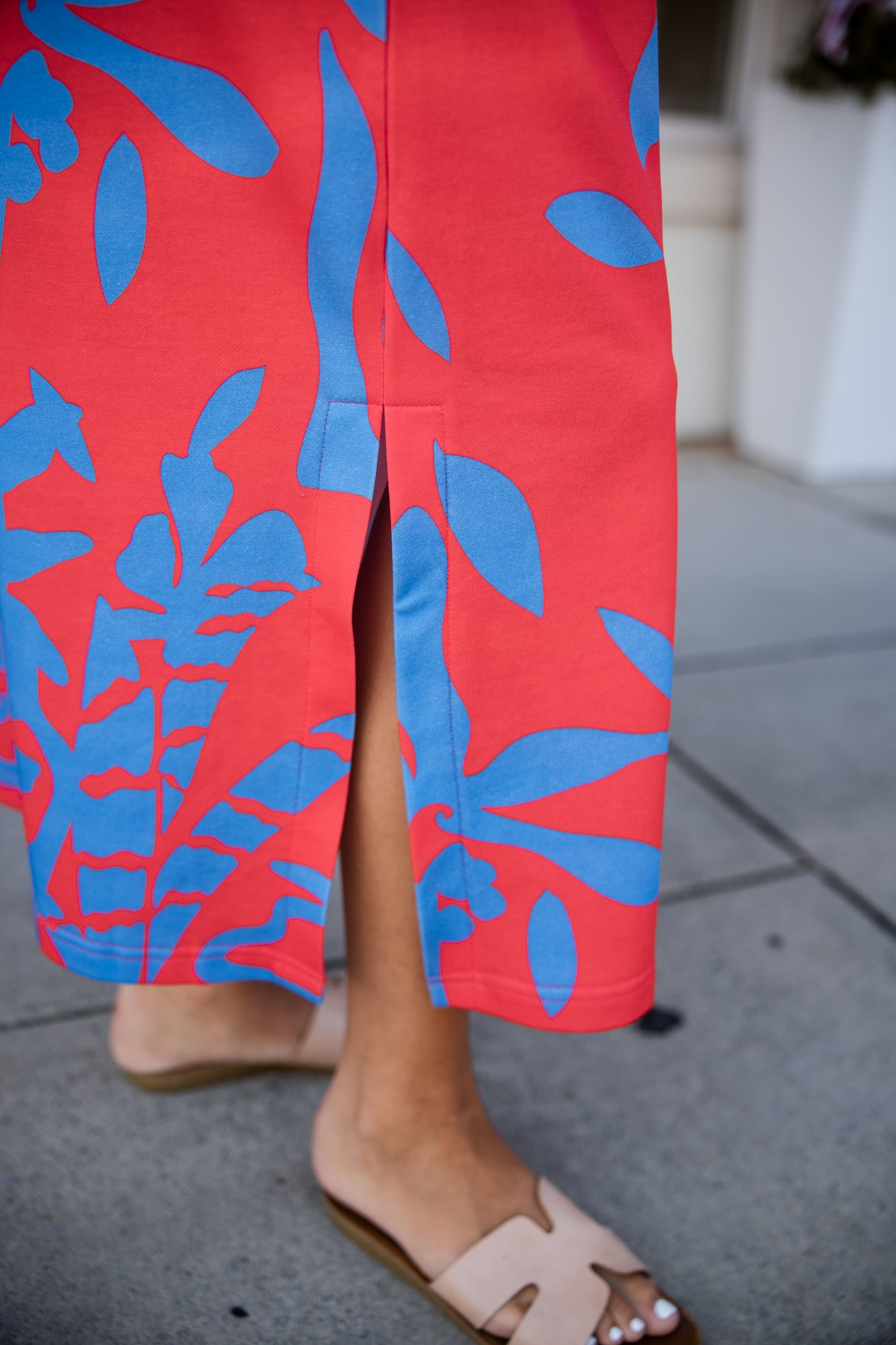 Tilly Dress - Rouge Majorelle